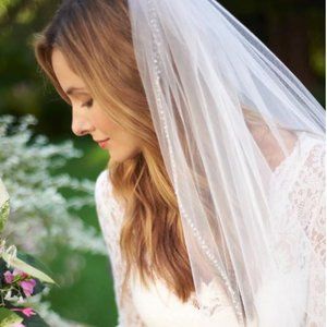 Pearl & Crystal Cathedral Veil- Dareth Colburn